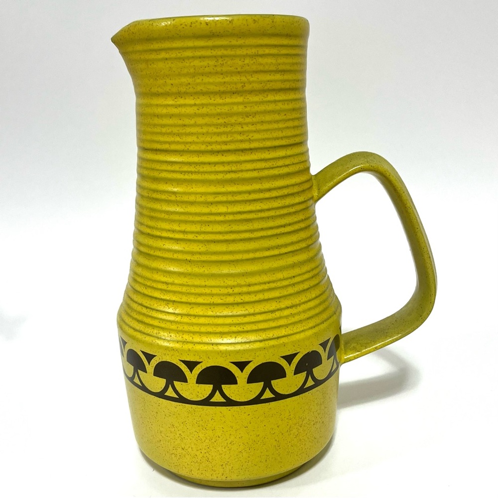 Mikasa Tomah Painted Sands Light Green Pitcher Japan #6519